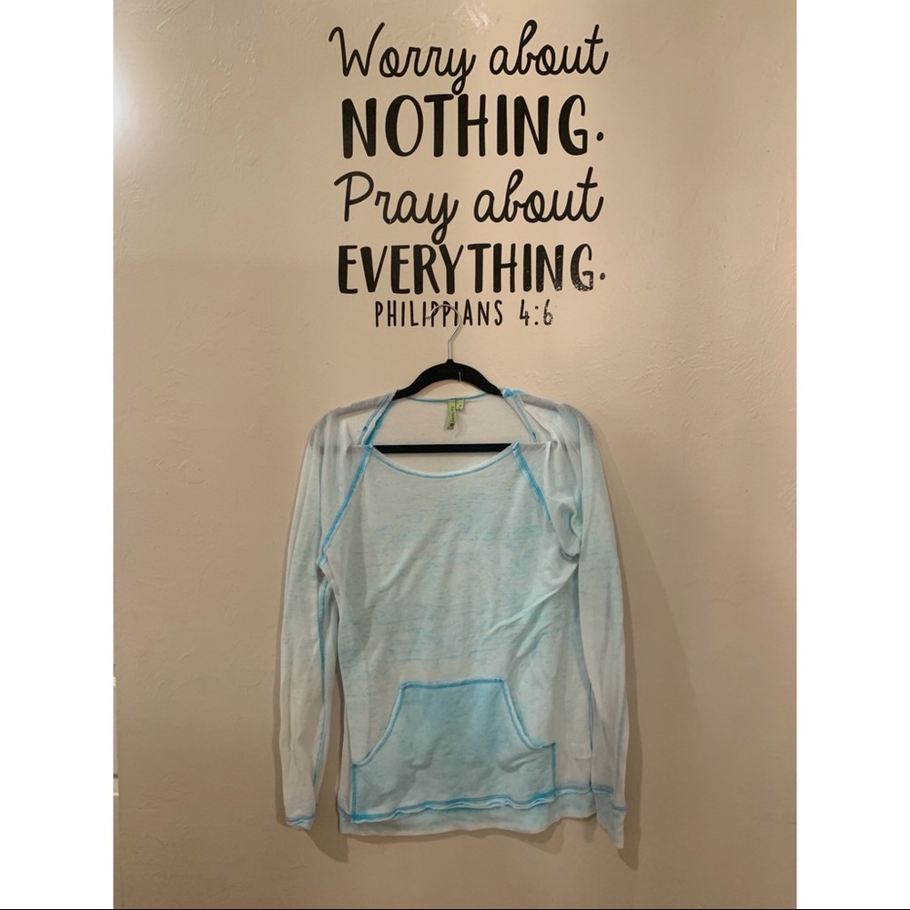 Blue Lounge Sweater